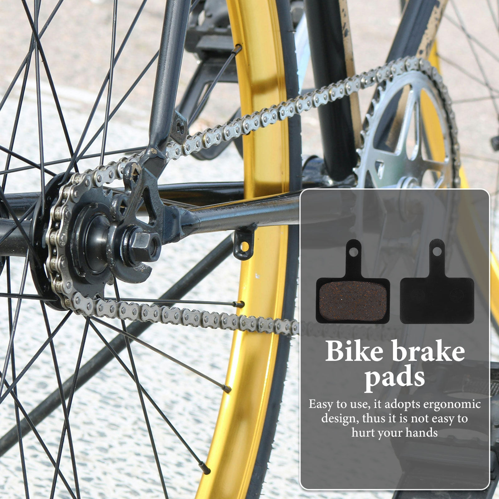 6セット ディスクブレーキパッド 軽量で丈夫な交換用ブレーキ - Cycling Commute Essentials のレビューと価格
