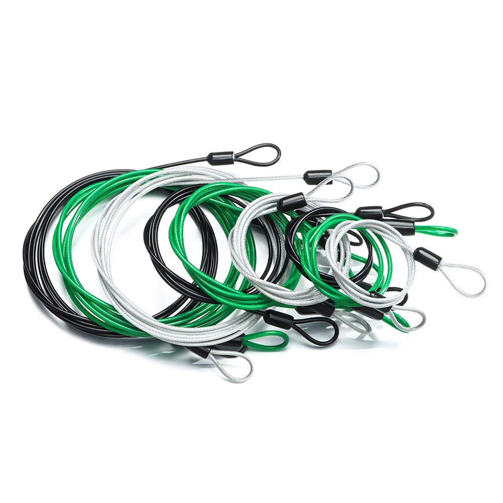 0.5/1/2 メートル自転車アクセサリー自転車ロックワイヤ - Cable Lock Flexible のレビューと価格