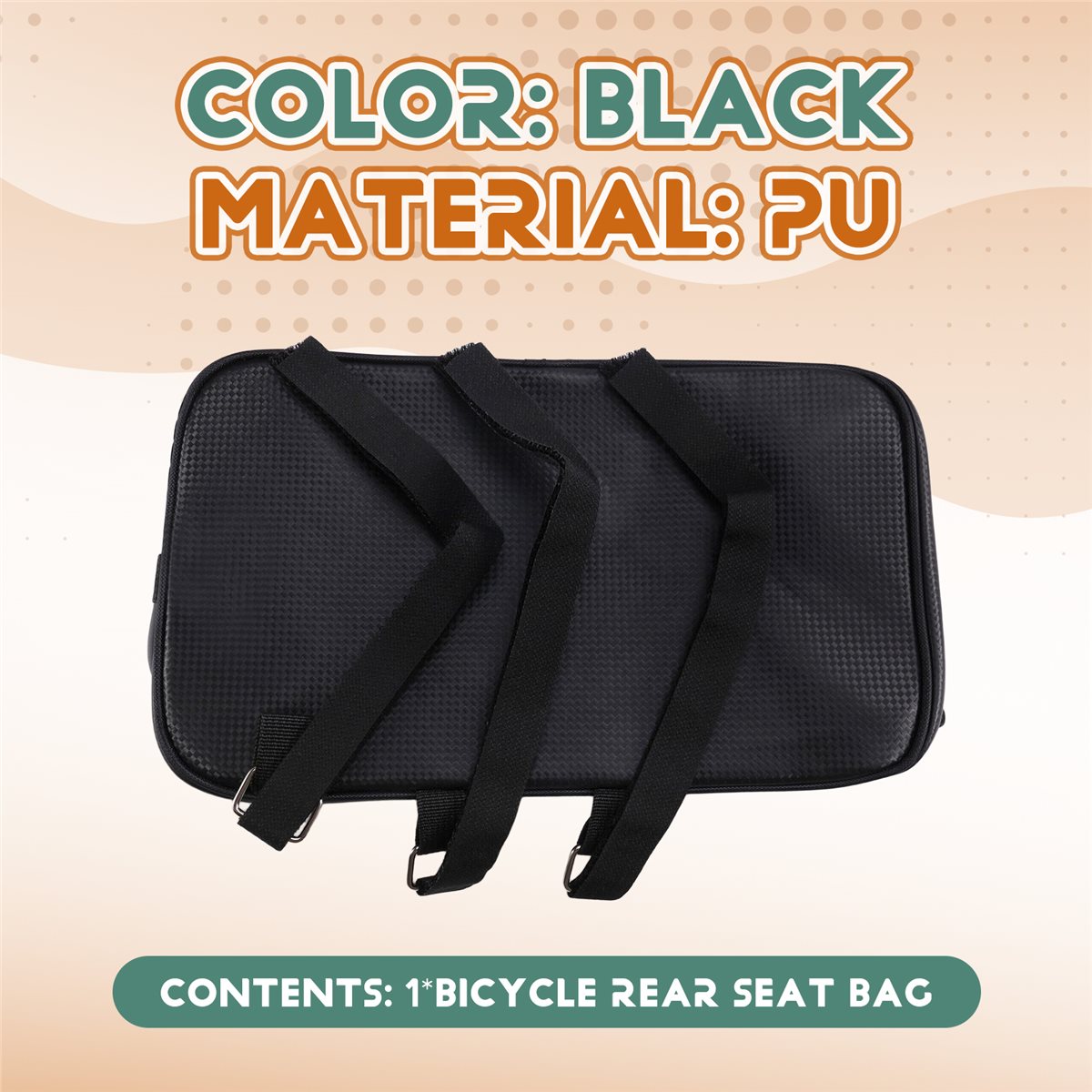 AD10自転車リアシートバッグ、バイクラックバッグ、トランク - Panniers Waterproof Rear のレビューと価格