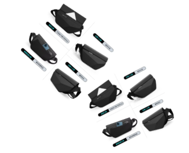 マーク・ライデン クロスボディバッグ、防水仕様、タブレット・ - Cycling To Work のレビューと価格