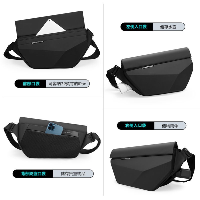 マーク・ライデン クロスボディバッグ、防水仕様、タブレット・ - Cycling To Work のレビューと価格